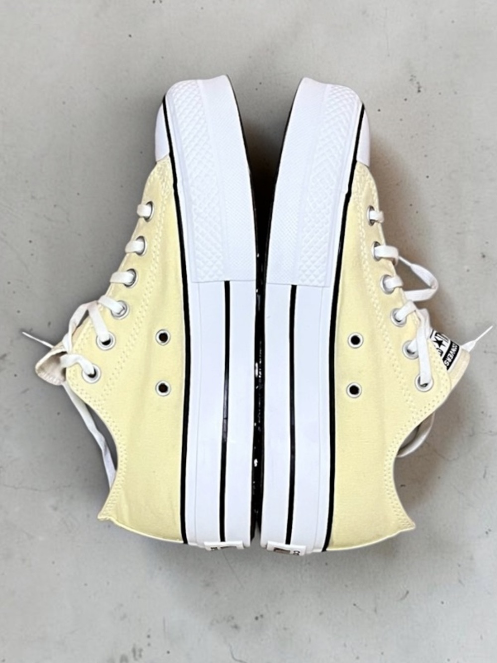 Converse Chuck Taylor All Star Lift Platform Lemon Drop Women’s 8 - Picture 6 of 13